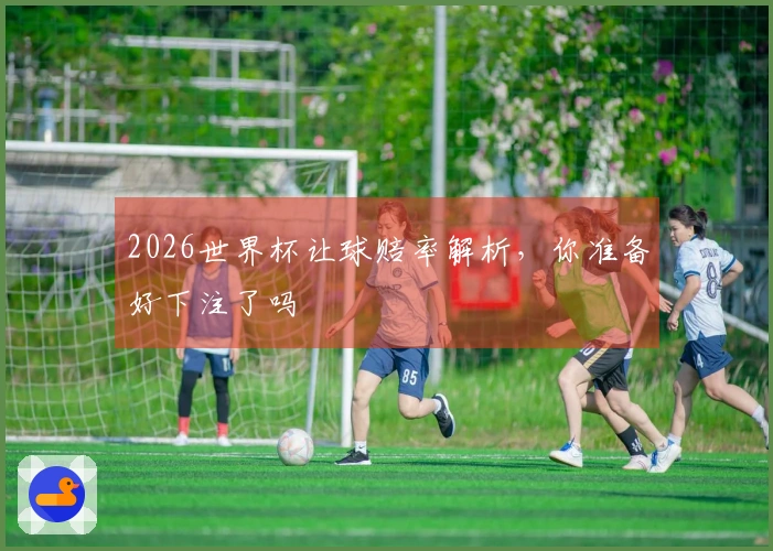 2026世界杯让球赔率解析，你准备好下注了吗